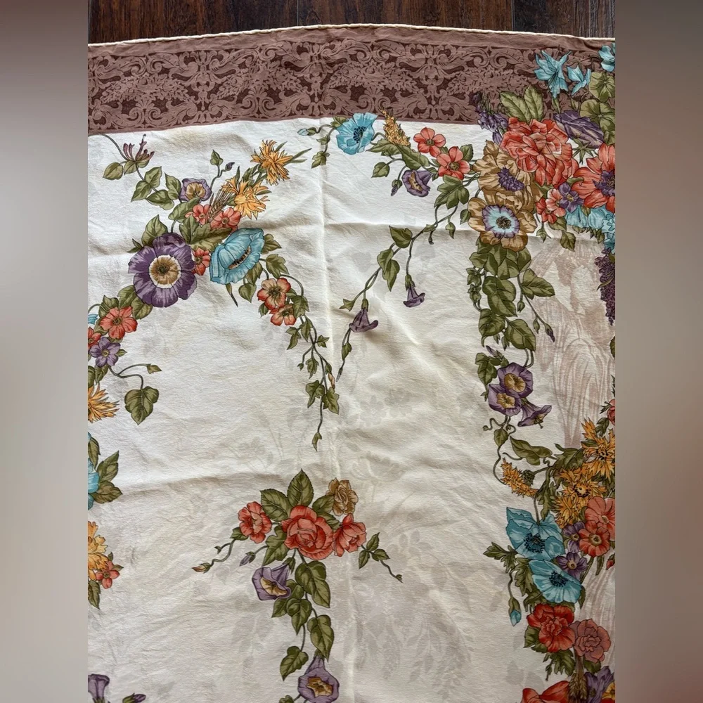 CHRISTIAN DIOR Vintage Solk Scarf